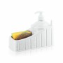 Dispenser di Sapone 2 in 1 per Lavandino Privilege Plastica Bianco (24 Unità) di Privilege, Supporti e distributori - Rif: S2...