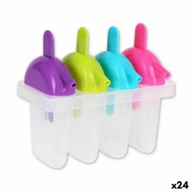 Eiscremeform Quttin Double Silikon 11,5 x 13,3 x 3 cm (24 Stück) | Tienda24 - Global Online Shop Tienda24.eu