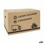 Storage Box with Lid Confortime Cardboard 82 x 50 x 50 cm (20 Units) by Confortime, Storage boxes and chests - Ref: S2231461,...