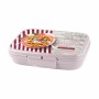 Fiambrera para Sandwich Titiz Plástico 600 ml 16 x 12 x 4 cm (24 Unidades) de Titiz, Almacenamiento de alimentos - Ref: S2231...