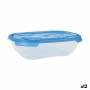 Ensemble de Boîtes à Lunch Tontarelli Nuvola 500 ml Bleu Rectangulaire 4 Pièces (12 Unités) | Tienda24 - Global Online Shop Tienda24.eu