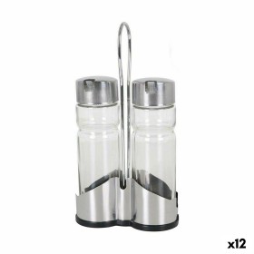 Ölfläschchen DKD Home Decor 9 x 6,5 x 21,5 cm Durchsichtig Kork 500 ml Borosilikatglas | Tienda24 - Global Online Shop Tienda24.eu