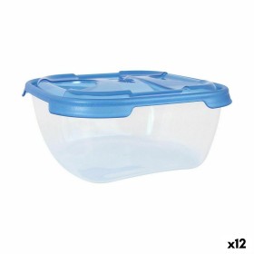 Lunchbox-Set Tontarelli Nuvola 1 L Blau karriert 3 Stücke (12 Stück) von Tontarelli, Lagerung von Lebensmitteln - Ref: S22326...