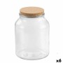 Jar La Mediterránea 2,9 L Glass (6 Units) by La Mediterránea, Food storage - Ref: S2232717, Price: 30,27 €, Discount: %