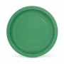 Plate set Algon Disposable Cardboard Green 10 Pieces 20 x 20 x 1,5 cm (36 Units) by Algon, Turntables - Ref: S2232735, Price:...