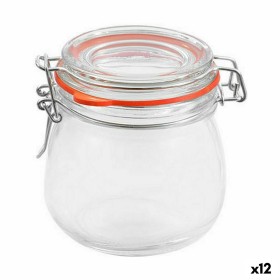 Jar La Mediterránea Hermetic Glass 350 ml (12 Units) by La Mediterránea, Food storage - Ref: S2233065, Price: 21,34 €, Discou...