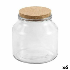 Jar La Mediterránea 2 L Glass (6 Units) by La Mediterránea, Food storage - Ref: S2233175, Price: 25,53 €, Discount: %