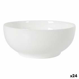 Salad Bowl La Mediterránea Elite White Ceramic 21 x 21 x 4,5 cm (6 Units) (21 x 21 x 4,5 cm) | Tienda24 - Global Online Shop Tienda24.eu