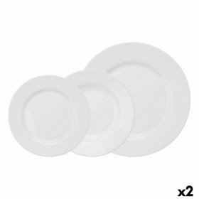 Flat Plate La Mediterránea Temara 12 Pieces (2 Units) by La Mediterránea, Plates and dishes - Ref: S2233445, Price: 35,51 €, ...