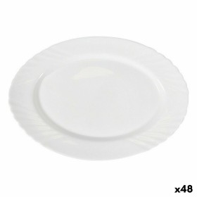 Assiette plate Arcopal Domitille Rojo Bicolore verre 25 cm (12 Unités) | Tienda24 - Global Online Shop Tienda24.eu