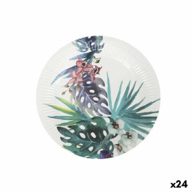 Set de Platos Algon Desechables Cartón Tropical 10 Piezas 20 cm (24 Unidades) de Algon, Platos - Ref: S2233508, Precio: 17,65...