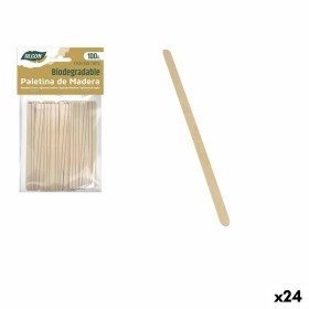 Löffel-Set Algon Nachtisch Holz 36 Stück 14 x 3 x 0,5 cm | Tienda24 - Global Online Shop Tienda24.eu