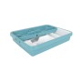 Cutlery Organiser Tontarelli Mixy Turquoise 31,7 x 41,8 x 7,7 cm Extendable (12 Units) | Tienda24 - Global Online Shop Tienda24.eu