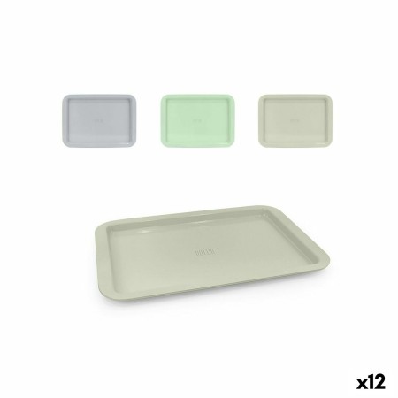 Breakfast tray Quttin Metal 38 x 27 x 2 cm (12 Units) by Quttin, Plates and dishes - Ref: S2233910, Price: 35,28 €, Discount: %