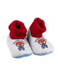 Chaussons Pour Enfant 3D Spider-Man Rouge Gris | Tienda24 Tienda24.eu