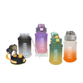 Bottle with Lid and Straw Bewinner Multicolour 800 ml by Bewinner, Canteens & Water Bottles - Ref: S2234259, Price: 6,97 €, D...