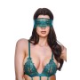 Conjunto de Lencería Baci Lingerie Lace Teddy Verde (M/L) | Tienda24 Tienda24.eu