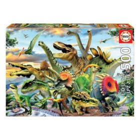 Puzzle Educa Dinosaurios 500 Piezas de Educa, Puzzles - Ref: S2407616, Precio: 8,08 €, Descuento: %