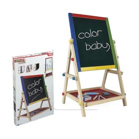 Double-sided Slate Colorbaby Accessories 65 x 38 cm by Colorbaby, Chalkboards and whiteboards - Ref: S2408540, Price: 16,60 €...