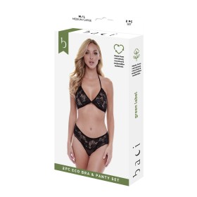 Conjunto de Lencería René Rofé Negro (M/L) | Tienda24 Tienda24.eu