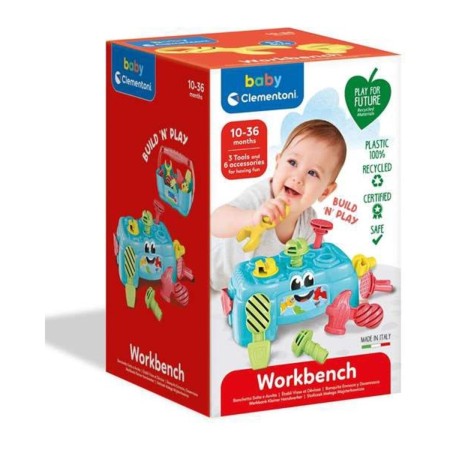 Playset Baby Clementoni Toolbox 15 x 24 x 15 cm (9 pcs) | Tienda24 - Global Online Shop Tienda24.eu