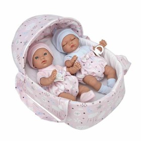 Muñeco Bebé Arias Elegance Twins 28 cm Cesto de Arias, Muñecos bebé - Ref: S2417888, Precio: 41,99 €, Descuento: %