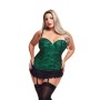 Corset Baci Lingerie Vert (3XL/4XL) | Tienda24 Tienda24.eu