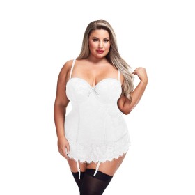 Corsé Baci Lingerie Blanco (S) | Tienda24 Tienda24.eu