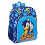 Zaino Scuola Sonic 33 x 42 x 14 cm Azzurro di Sonic, Zainetti per bambini - Rif: S2430723, Prezzo: 35,84 €, Sconto: %