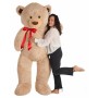 Fluffy toy Jas 180 cm Bear by BigBuy Kids, Animals and figures - Ref: S2431732, Price: 73,91 €, Discount: %