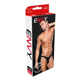 Tanga Envy Lowrise Zip Nero L/XL