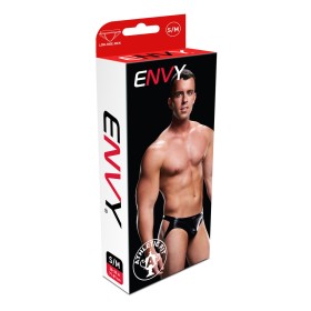 Tanga Mob Eroticwear Negro | Tienda24 Tienda24.eu