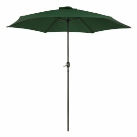 Guarda-sol Aktive Verde Alumínio 300 cm Ø 4,8 cm de Aktive, Sombrinhas - Ref: S2433364, Preço: 54,93 €, Desconto: %