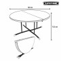 Folding Table Lifetime Ø 152 cm Circular by Lifetime, Tables - Ref: S2433538, Price: 221,22 €, Discount: %