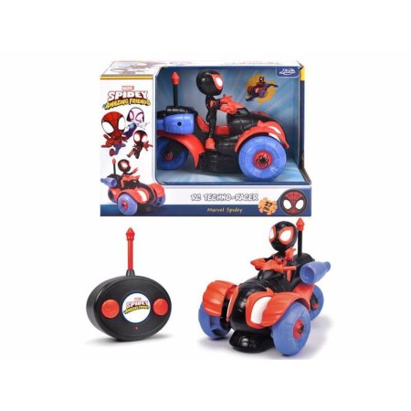 Coche Radio Control Spidey Techno Racer 1:24 de Spidey, Coches y camiones - Ref: S2434485, Precio: 40,81 €, Descuento: %