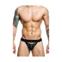 Tanga Mob Eroticwear Negro de Mob Eroticwear, Tangas - Ref: M0402294, Precio: 24,73 €, Descuento: %