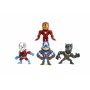 Set de Figuras The Avengers 7 cm 4 Piezas de The Avengers, Playsets de figuras de juguete - Ref: S2434526, Precio: 28,83 €, D...