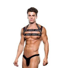 Conjunto de Lencería Rainbow Party Negro L/XL | Tienda24 Tienda24.eu