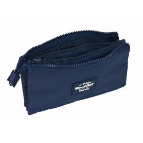 Triple Carry-all BlackFit8 Blue 22 x 12 x 3 cm by BlackFit8, Pencil cases - Ref: S2434939, Price: 9,49 €, Discount: %