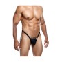 Tanga Mob Eroticwear Noir S de Mob Eroticwear, Strings - Réf : M0402297, Prix : 12,29 €, Remise : %