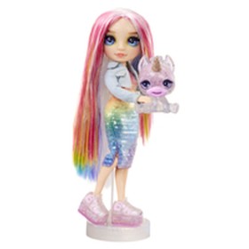 Poupée avec animal de compagnie MGA Amaya Rainbow World 22 cm Articulé de Pinypon, Poupées et figurines d'action - Réf : S243...