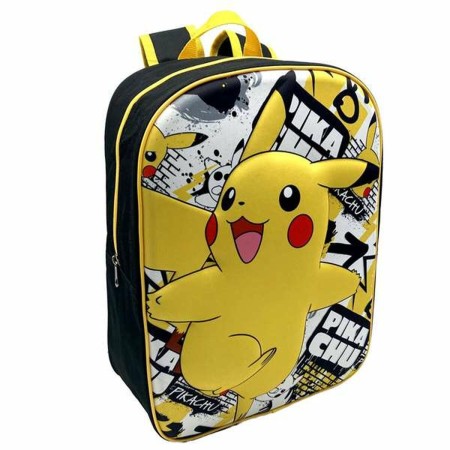 3D School Bag Pokémon Pikachu 40 x 30 x 15 cm by Pokémon, Children's Backpacks - Ref: S2436053, Price: 16,87 €, Discount: %