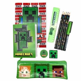 Stationery Set Minecraft 29,5 x 25 x 3 cm 12 Pieces by Minecraft, School Supply Sets - Ref: S2436080, Price: 17,16 €, Discoun...