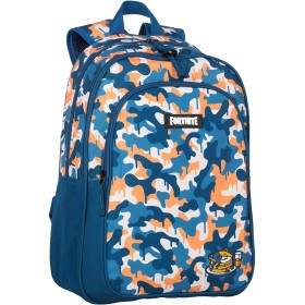 Mochila Escolar Fortnite Azul 42 x 32 x 20 cm Camuflagem de Fortnite, Mochilas infantis - Ref: S2436099, Preço: 31,63 €, Desc...