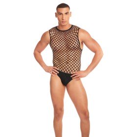 Conjunto de Lencería Rainbow Party Negro L/XL | Tienda24 Tienda24.eu