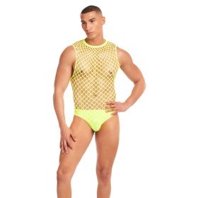 Conjunto de Lencería Rainbow Party Amarillo L/XL | Tienda24 Tienda24.eu