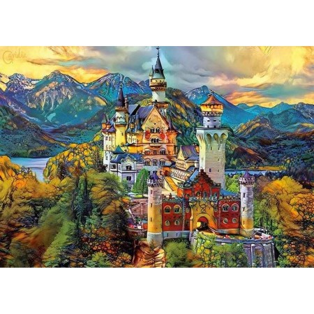 Puzzle Educa Neuschwanstein Castle 1000 Pièces de Educa, Puzzles classiques - Réf : S2436205, Prix : 10,38 €, Remise : %