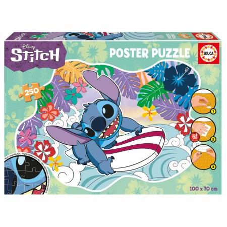 Puzzle Stitch Poster 250 Stücke von Stitch, Klassische Puzzles - Ref: S2436216, Preis: 13,36 €, Rabatt: %