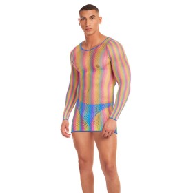 Conjunto de Lencería Rainbow Party Azul S/M | Tienda24 Tienda24.eu