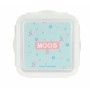 Lunch box Moos Garden Turquoise 13 x 7,5 x 13 cm by Moos, Food storage - Ref: S2437292, Price: 4,77 €, Discount: %